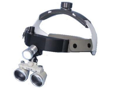 SL-005B- 2.5X Surgical Loupe LED Headlight